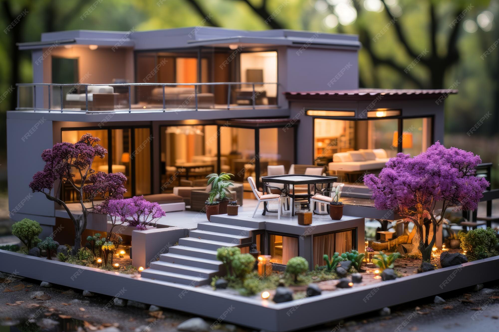 premium-photo-a-close-up-stock-photo-of-a-modern-house-plans-with-a