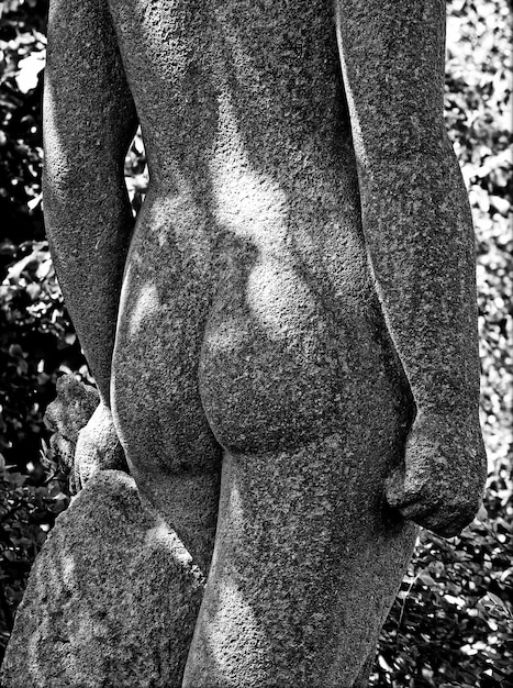 Photo close-up of stone statue