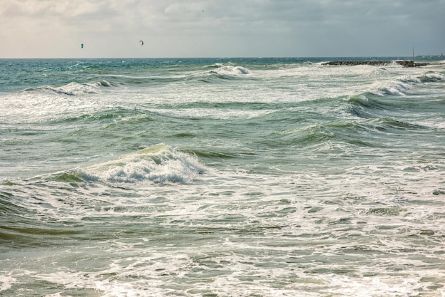 Close up of stormy sea Spain