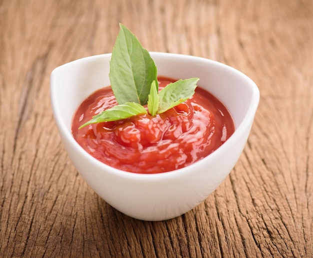Close-up of strawberries in bowl on table