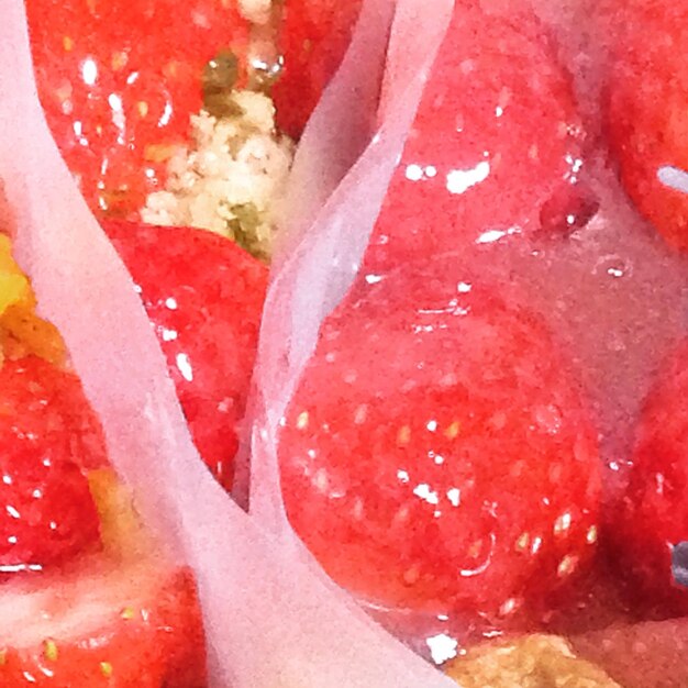 Close-up of strawberries