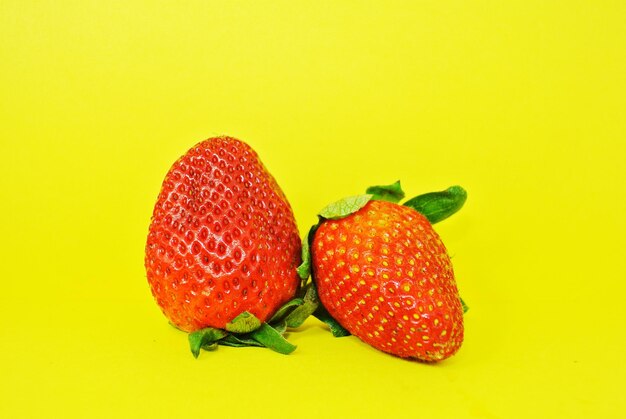 Close-up of strawberries