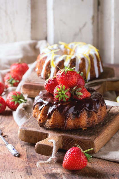 Photo close-up of strawberries