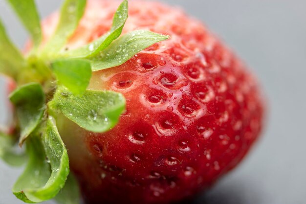 Close-up of strawberry