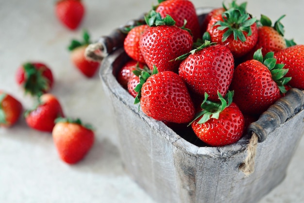 Foto prossimo piano della fragola