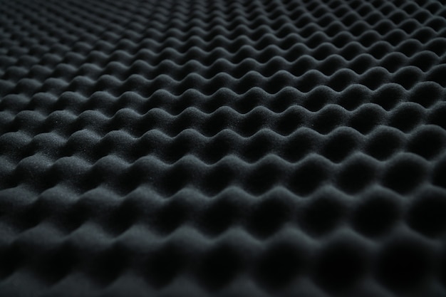 Close up of studio sound acoustical foam Background