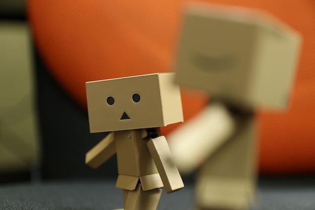 close-up of stuffed toy on paper