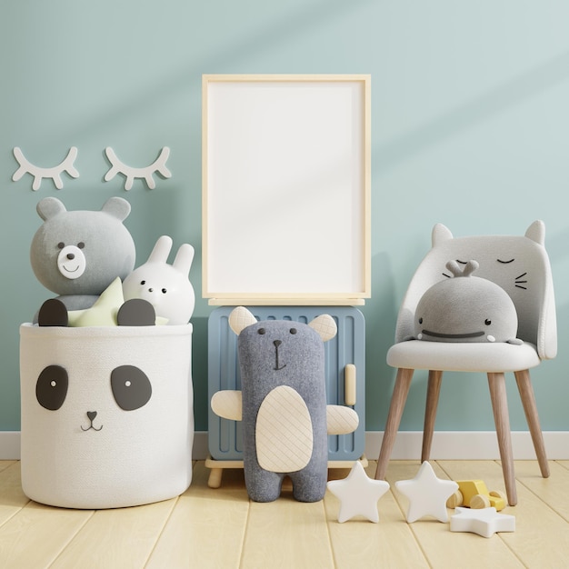Close-up of stuffed toy on table against wall