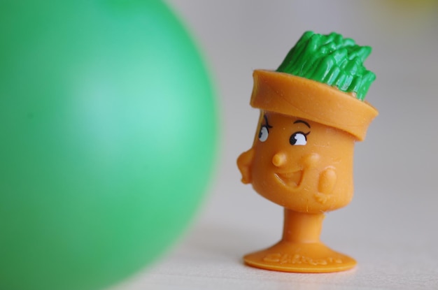 Close-up of stuffed toy on table