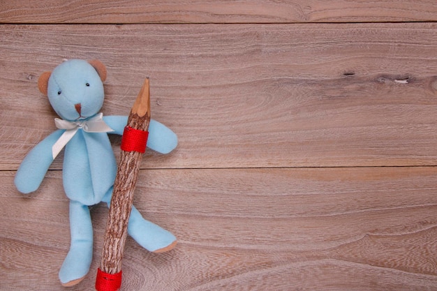 close-up of stuffed toy on table