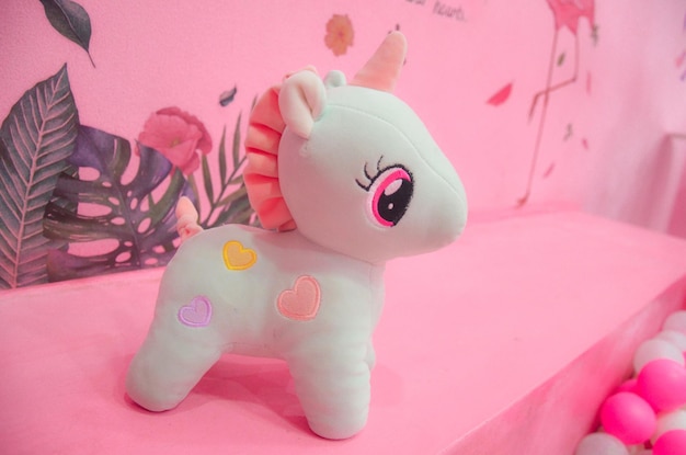 close-up of stuffed toy