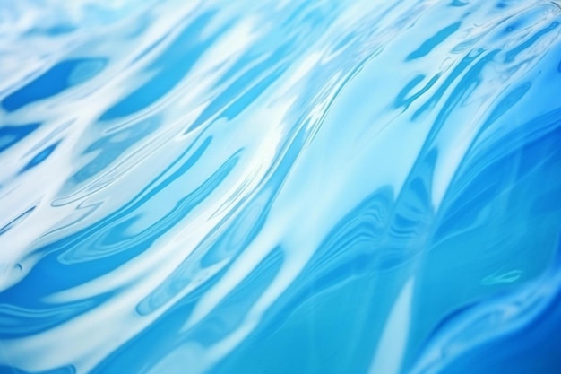 Photo a close up of a surfboard in the water