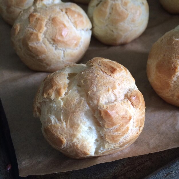 Photo close-up of sweet buns