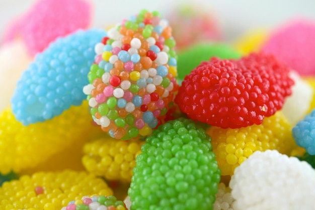 Close-up of sweet candies