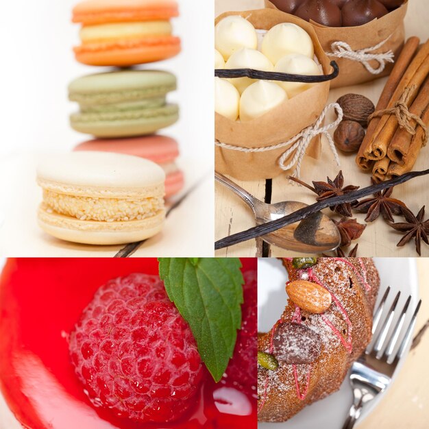 Close-up of sweet food on table