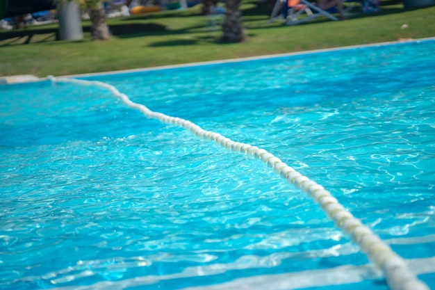 Close-up of swimming pool