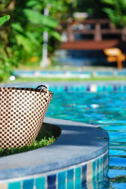 Foto prossimo piano della piscina