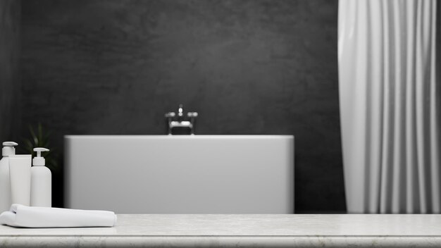 Close-up of table against wall at home