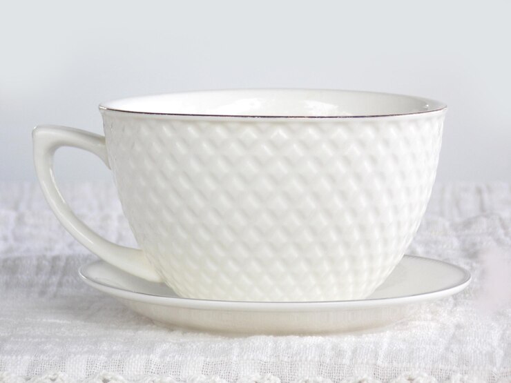 Photo テーブルの上のお茶のカップのクローズアップ