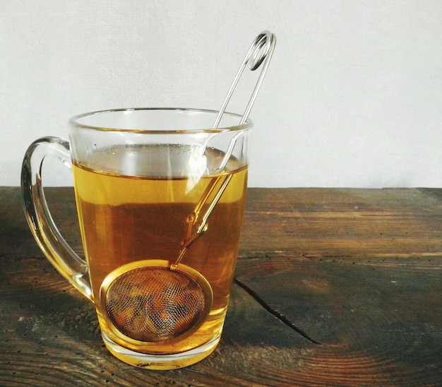 Close-up of a tea cup