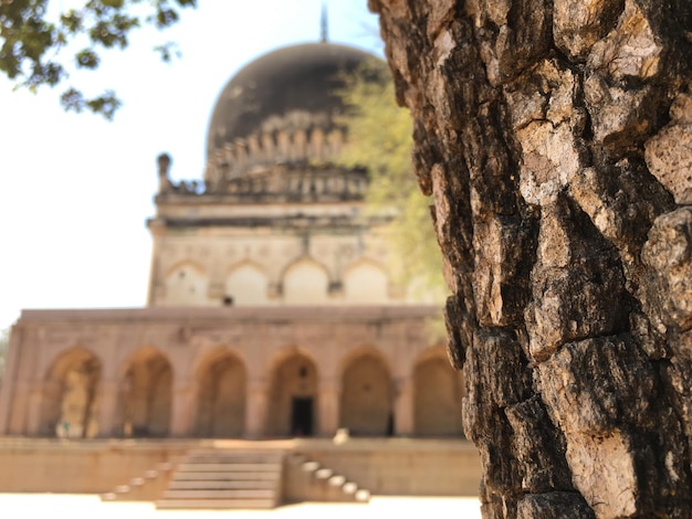 Photo close-up of a temple