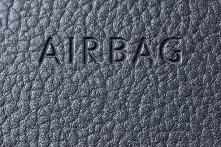 Photo close-up of text on black background