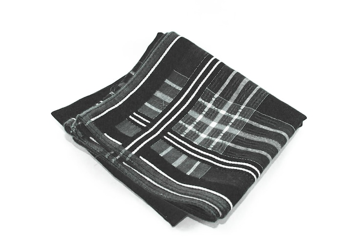 Photo close-up of textile against white background
