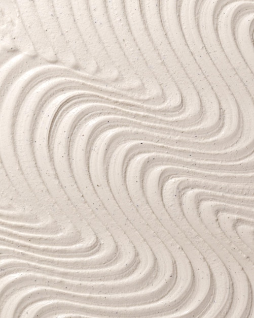 Close-up textuur van beige hydraterende crème Huidverzorging product achtergrond Gezichtsmasker