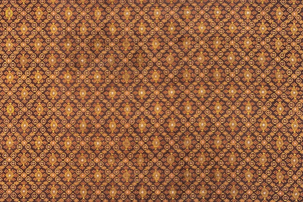 Close up thai silk pattern