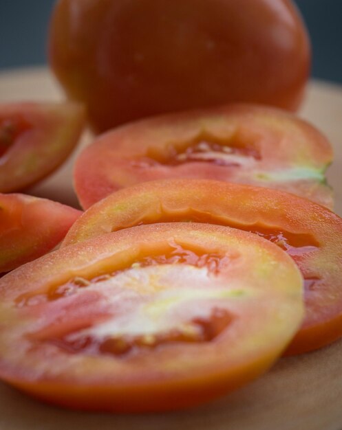 Photo close-up of tomato