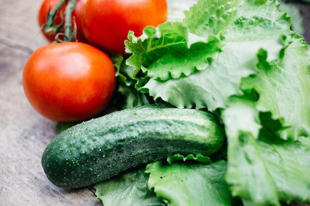 Close-up of tomatoes on table