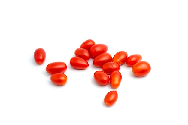 바탕 에 있는 토마토 의 클로즈업