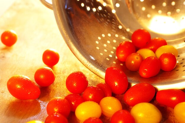 Photo close-up of tomatoes