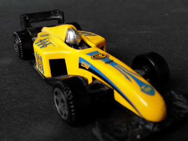Photo close-up of toy car