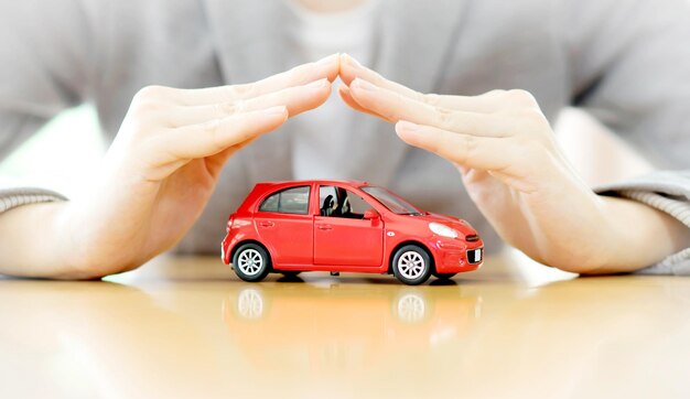 Photo close-up of toy car