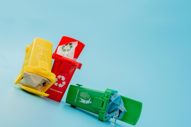 Photo close-up of toys against blue background