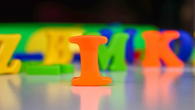 Close-up of toys on table