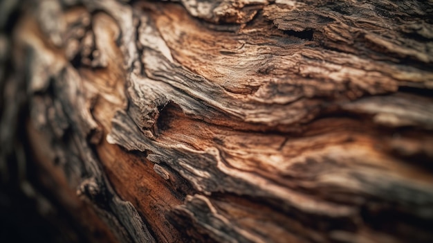 Chiuda in su di un fondo di struttura di superficie della corteccia di albero