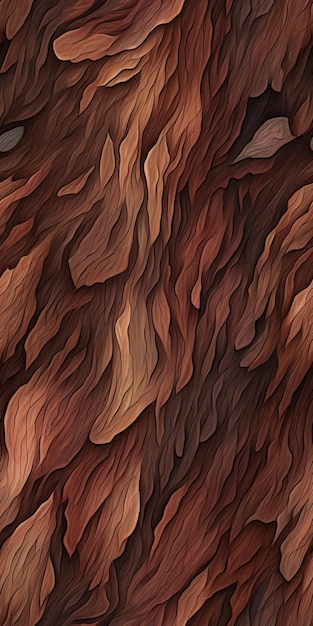 a close up of a tree trunk with a lot of wood generative ai