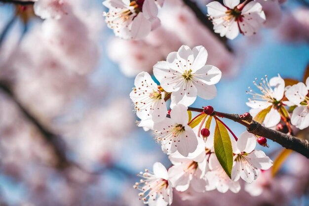 a close up of a tree with a leaf that says spring