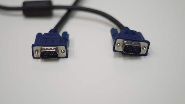 Close-up of usb cable on white background