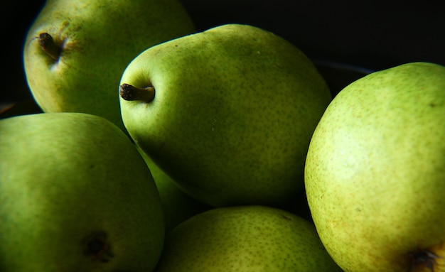 Foto close-up van anjou peren