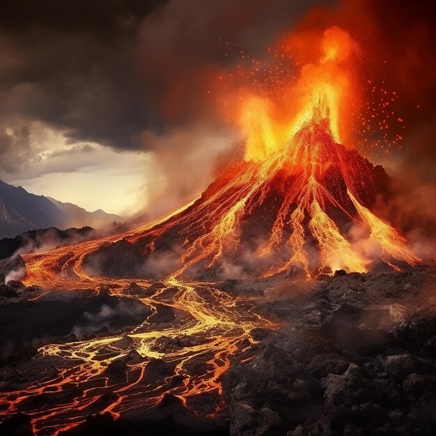 Foto close-up van beroemde landschapsillustratie van de wereld