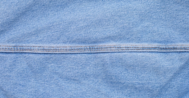 Close-up van blauwe jeans textuur voor oppervlak.