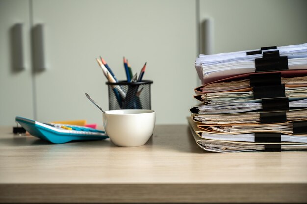 Close-up van boeken op tafel