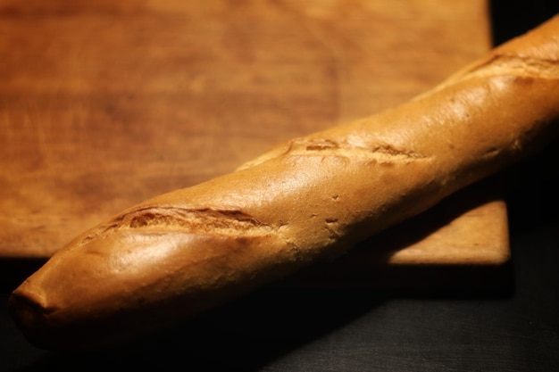 Close-up van brood op tafel