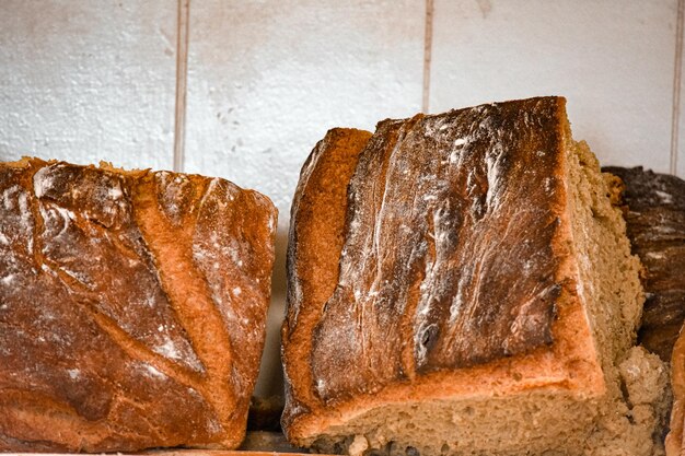 Foto close-up van brood