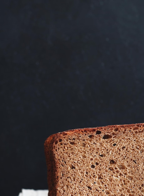 Close-up van bruin brood