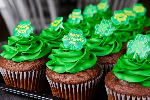 Close-up van cupcakes