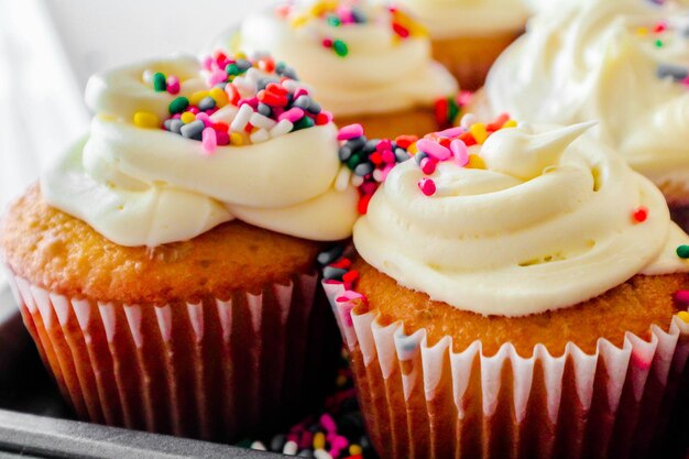 Close-up van cupcakes